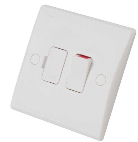 Ultimate Slimline - switched fused connection - white
